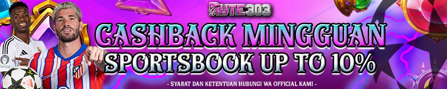 CASHBACK MINGGUAN SPORTSBOOK UP TO 10%